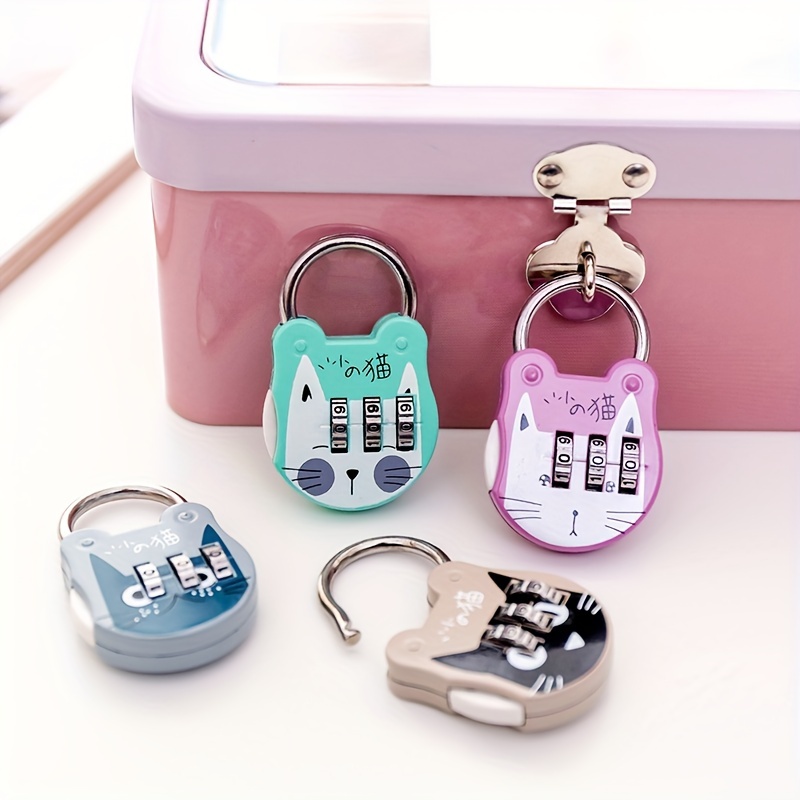 Mini candado de latón con 2 llaves, candado de maleta de viaje, estuche de  equipaje, herramienta de seguridad, Simple, pequeño candado de cobre -  AliExpress