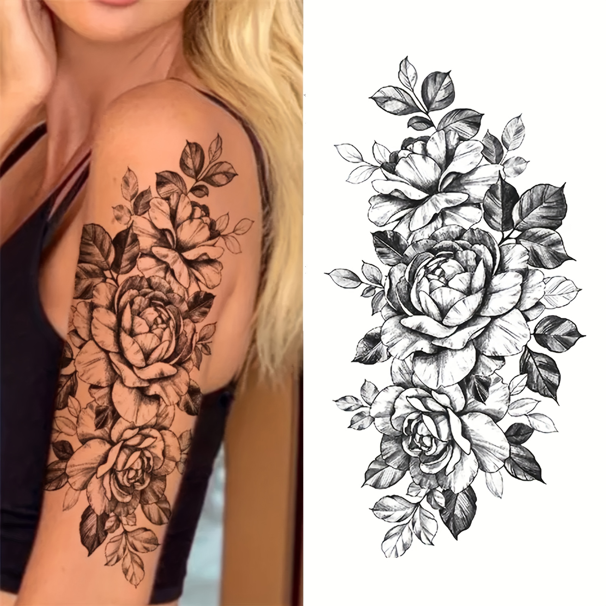 14+ Flower Tattoos On Side