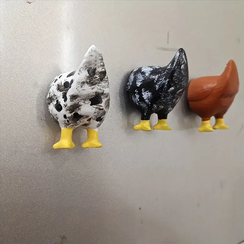 1pc Funny Creative Resin Craft Decorations With Chicken Butt - Temu