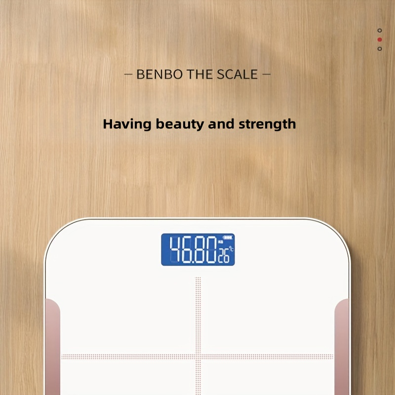 Gradient Smart Scale, Charging Electronic Weighing Household Weight Scale,  Adult Scale, Small Human Body Weighing Meter, Maximum Load-bearing 396.83LB