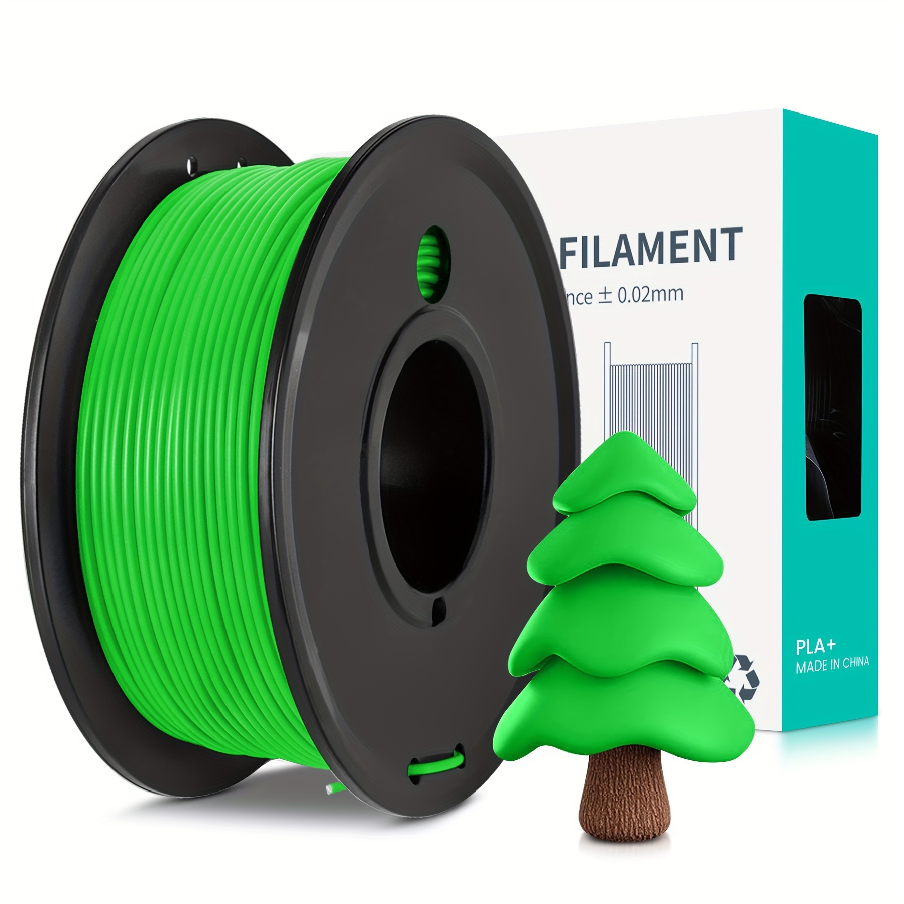 SUNLU PLA Carbon Firber Filament 1.75mm Black 1KG Spool for 3D Printer +/-  0.02