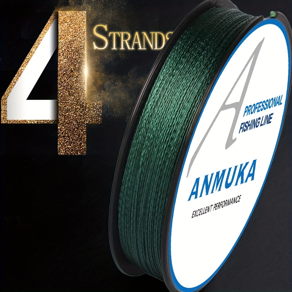 Proberos 4 Strands Pe Braided Fishing Line Strong Durable - Temu