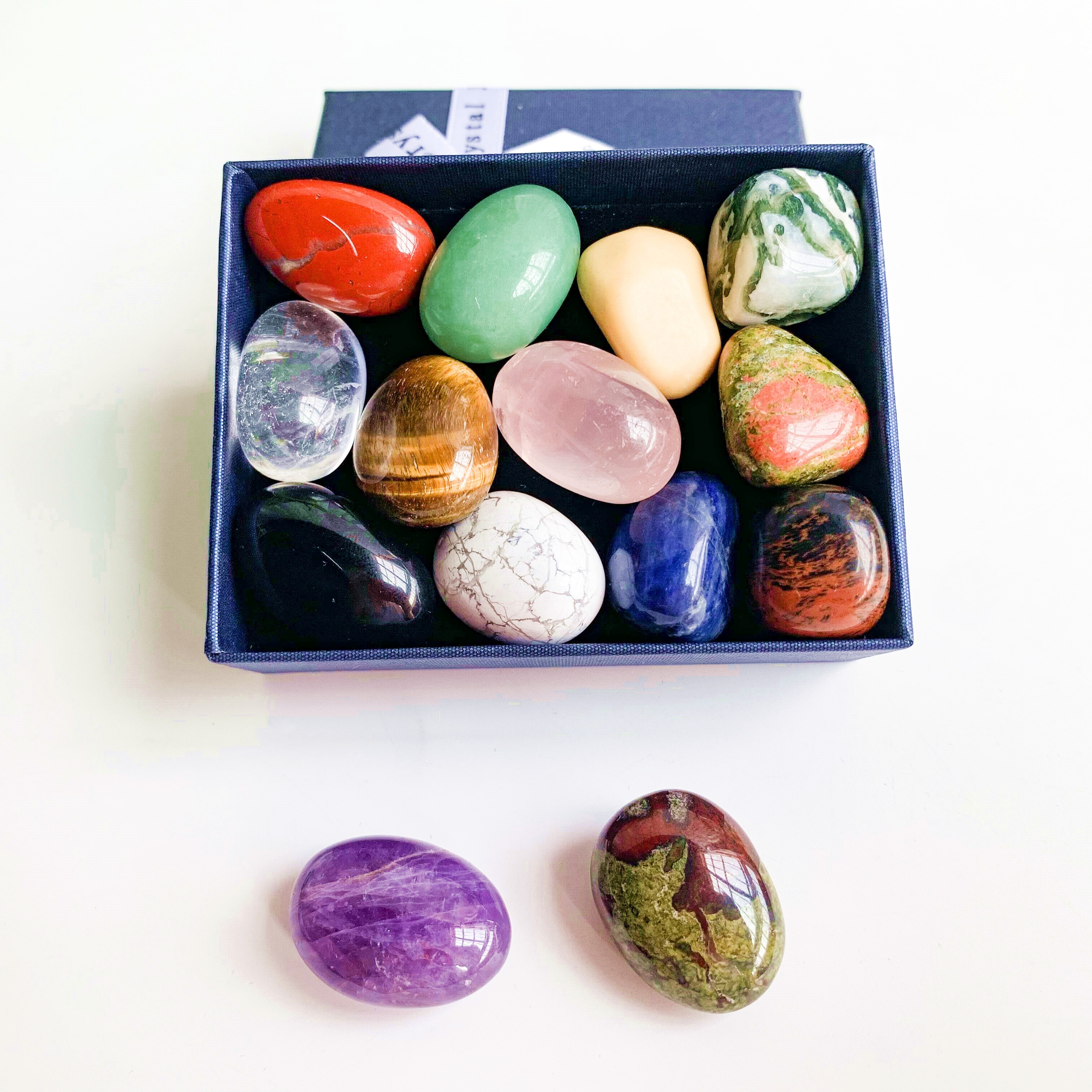 7 14шт камни чакры, катящийся камень, коробка, цветочный горшок, аквариум, декоративный камень, аксессуары для изготовления украшений, детали 6