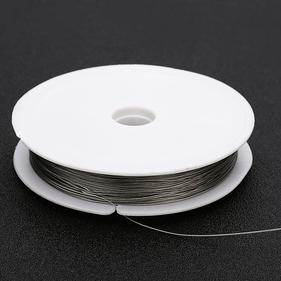 Strong Line Stainless Steel Wire Resistant Tiger Tail Beading Wire For Beading  Jewelry Making - Temu Italy