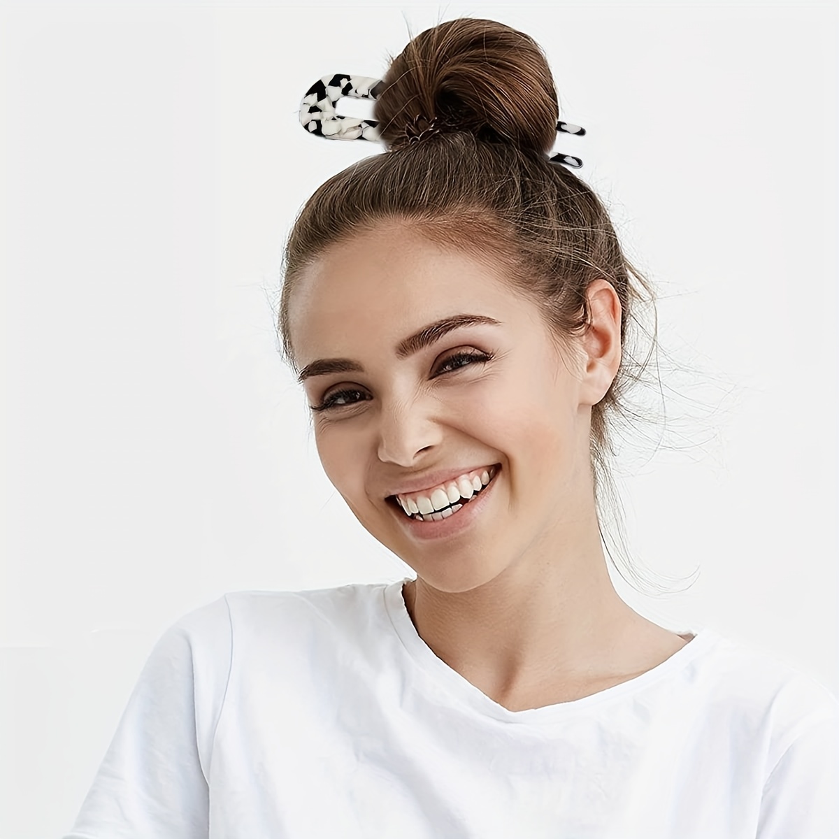 French Hair Forks U Shape Updo Hair Pins Thin Thick Hair Temu