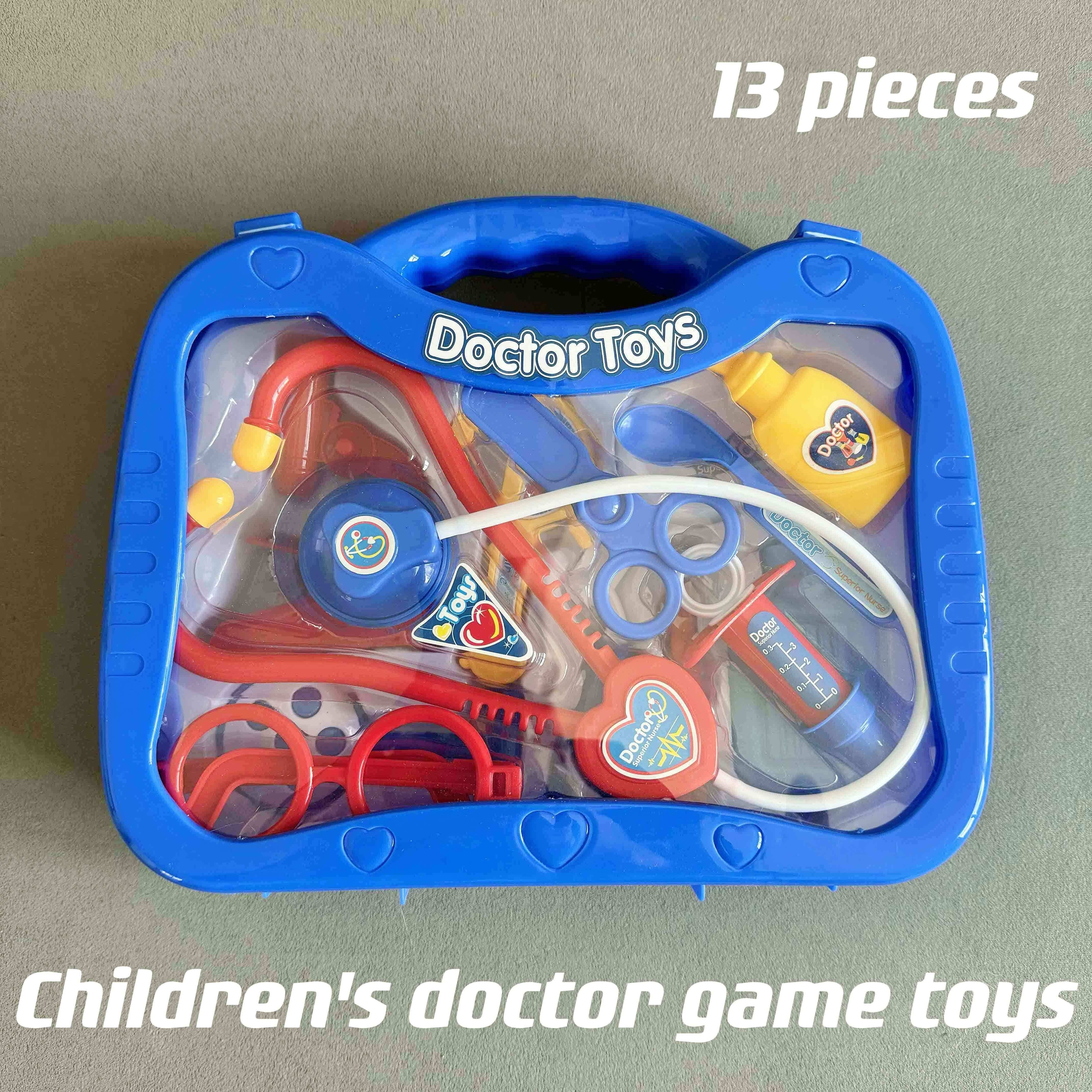 Kit médical de dentiste Blue Hippo - Ensemble de docteur jouet - Set de  Play - 13 pièces