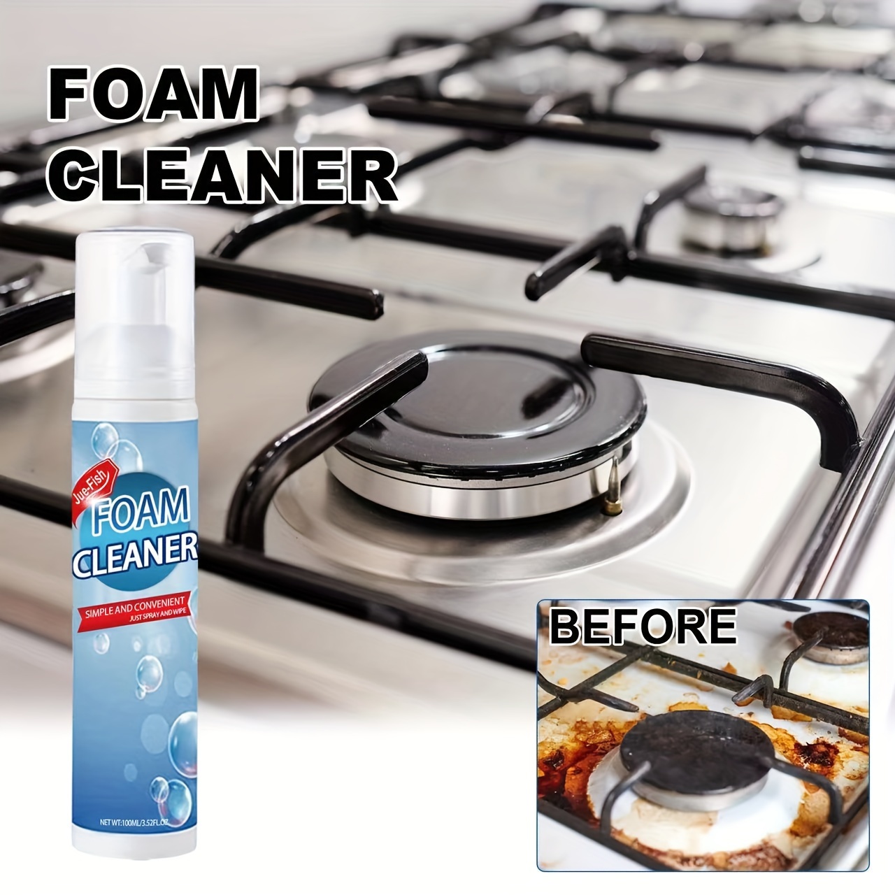 100ML Cooktop Cleaner Kit, Glass Ceramic Stove Top Cleaner,Car Paint  Scratch Repair, for Kitchen Home Tool and Car Maintenance, with Sponge
