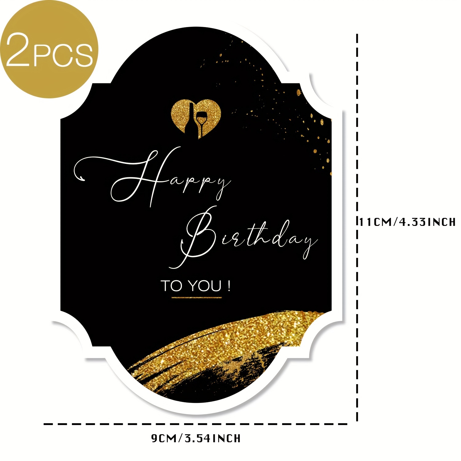 Happy Birthday Bottle Labels, Wine Bottle Stickers, Self Adhesive For  Champagne And Sparkling Wine,happy Birthday Party Decoration,birthday Gift  Gifts For Women Men, Beer Bottle Labels - Temu Austria