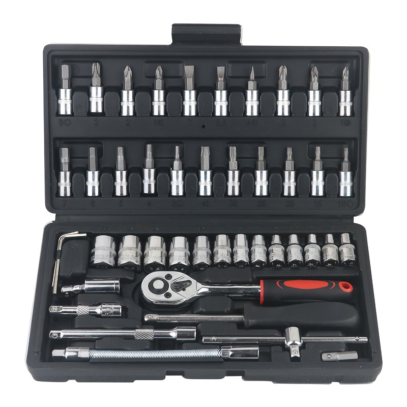 Professional Motorbike Tools Vehicle Repair Kit Set Ratchet - Temu ...