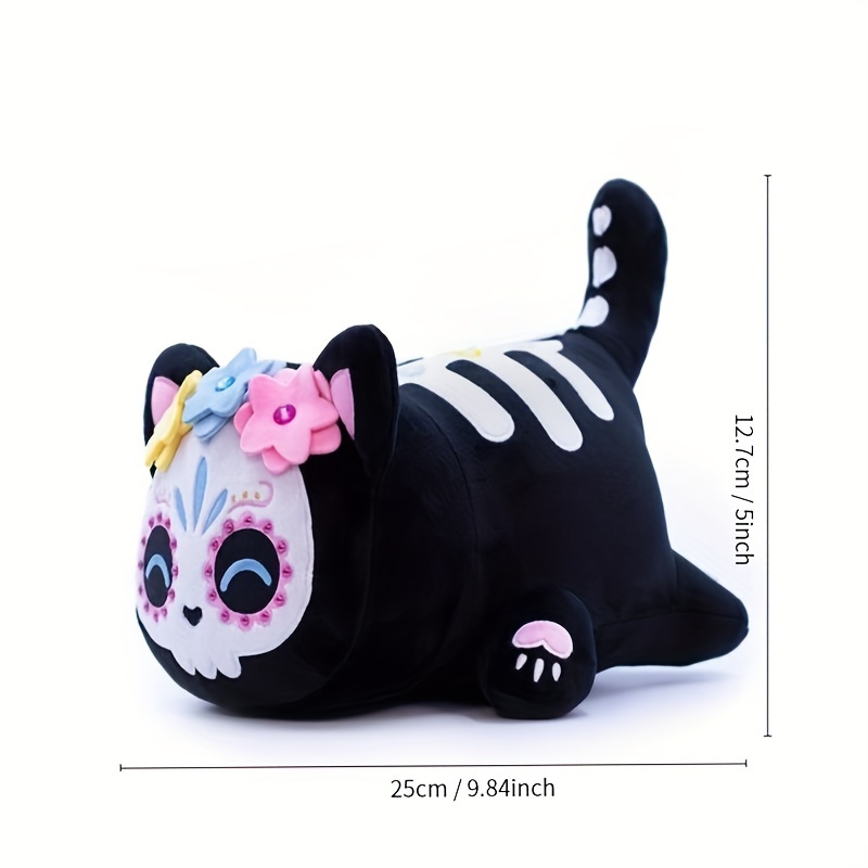 plush animal toy plush cat doll skull childrens doll 2