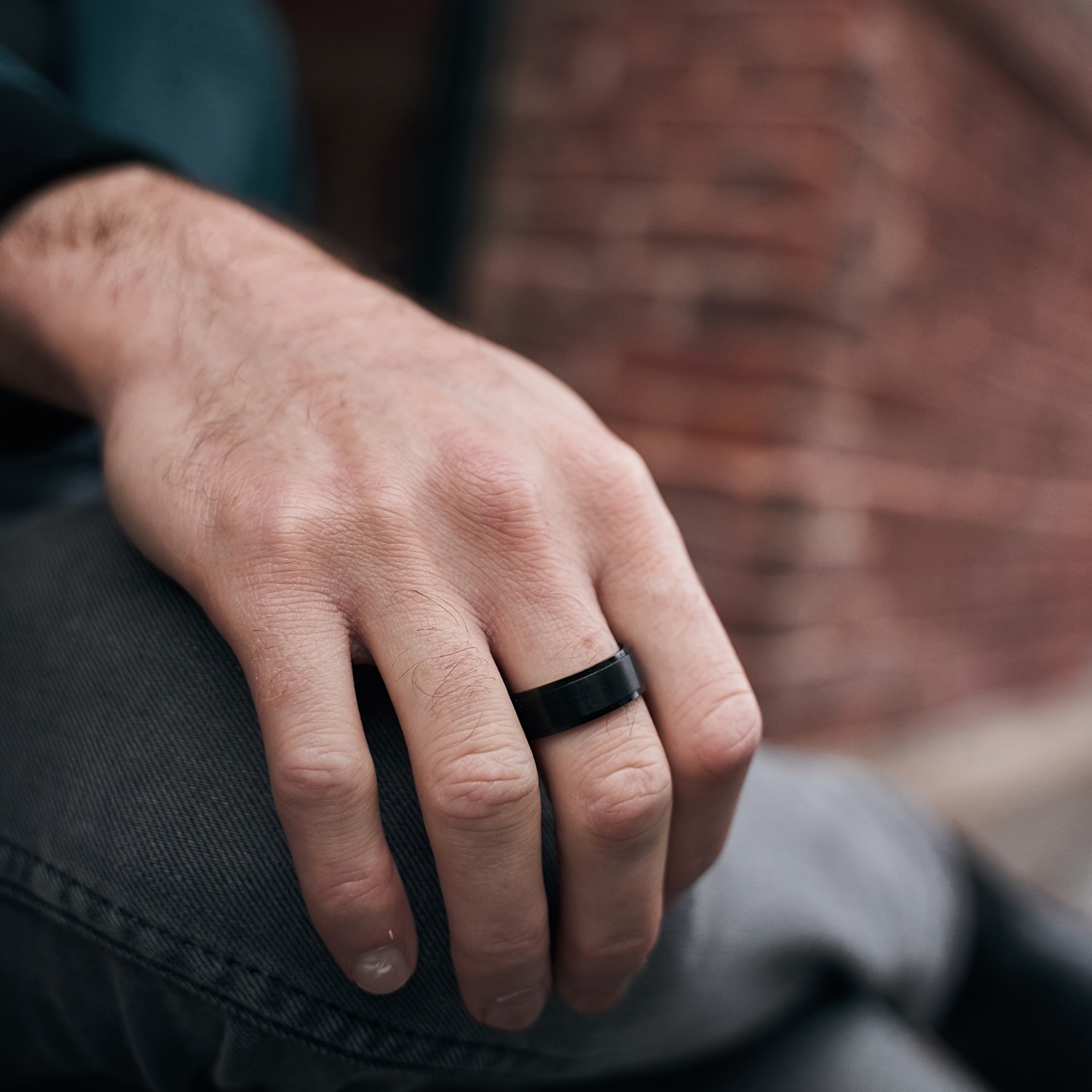 Personalized Customizable Titanium Ring