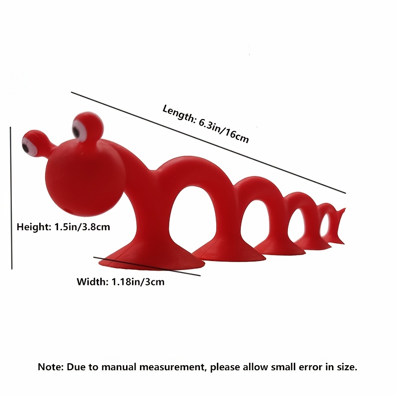 1pc Animal Sucker Toy, jouet à ventouse en forme d'antennes longues pour la  libération du stress, jeu interactif parent-enfant, cadeau pour enfants