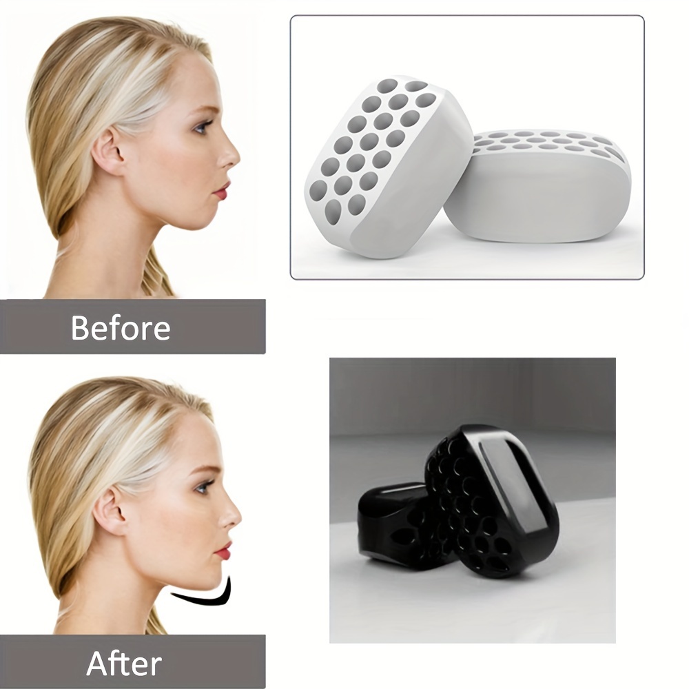 6pcs Jawline Exerciser For Men And Women, Food Grade Silicone Neck Face  Exerciser, Jaw Trainer