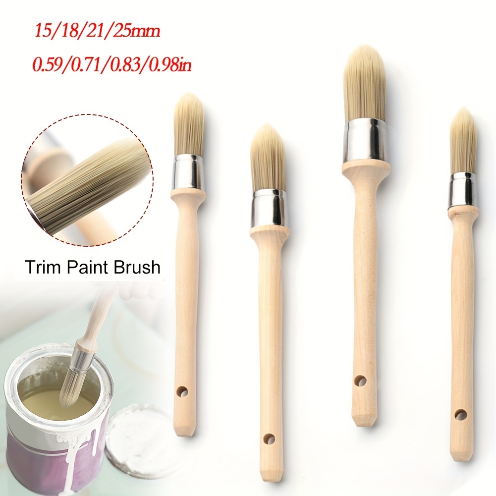 Trim Paint Brush Edge Painting Tool Trim Painting Brush With - Temu