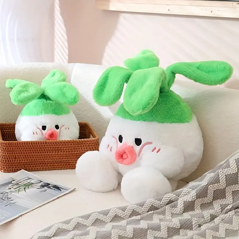 Peach Green Onion Pillow Plush Toy Suitable Home Decor - Temu