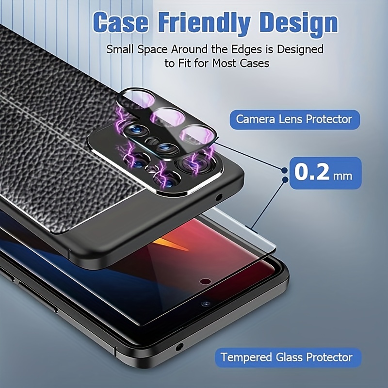 Pack de 3 Films Protection Ecran 9H Pour Samsung Galaxy S23 Ultra