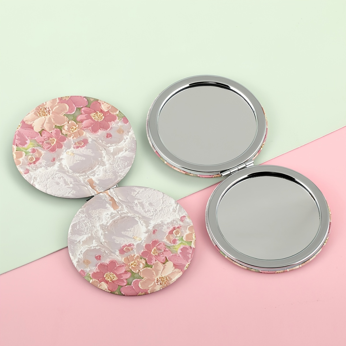 Generic Floral Design Compact Pocket Mirror (RANDOM DESIGN & SHIPS FRO –  Mirrorvana Inc.