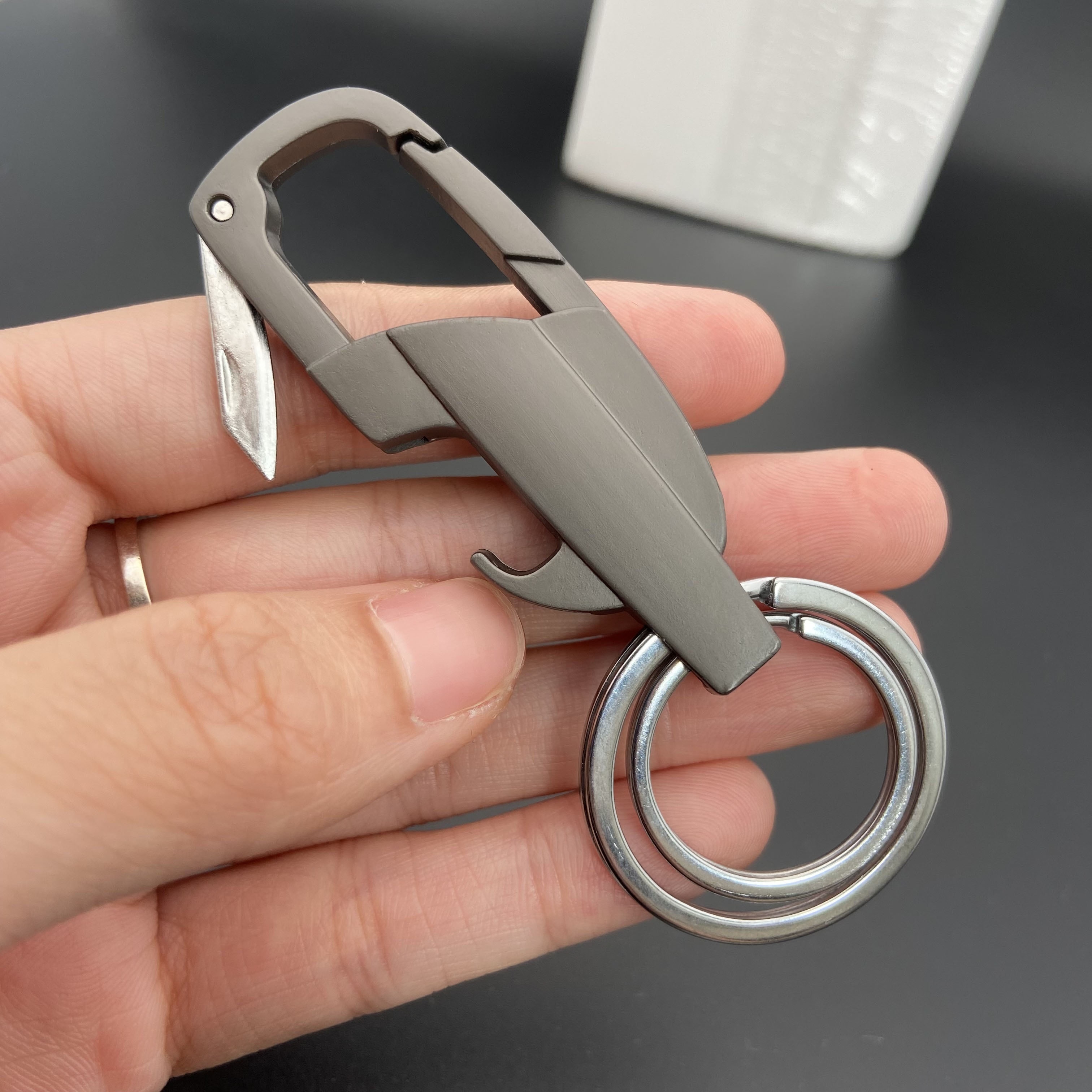 Dropship 3 In 1 Fidget Spinner Keychain With Pocket Knife Keychain Pendant  Beer Bottle Opener to Sell Online at a Lower Price
