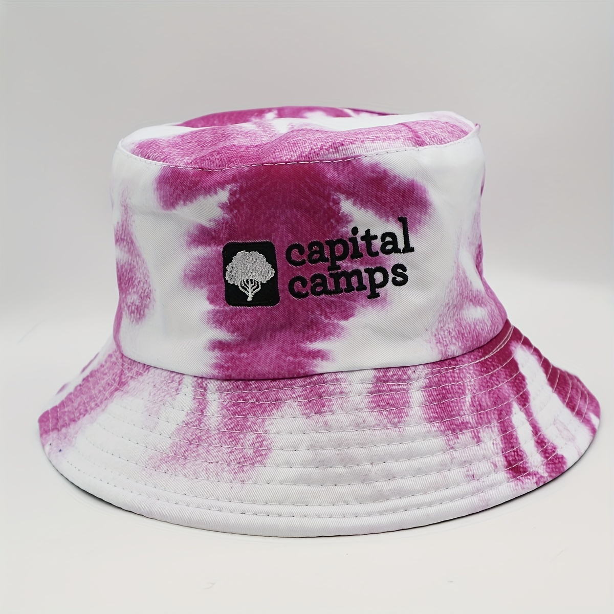 Stay Cool Stylish: Letter Print Breathable Bucket Hat - Temu