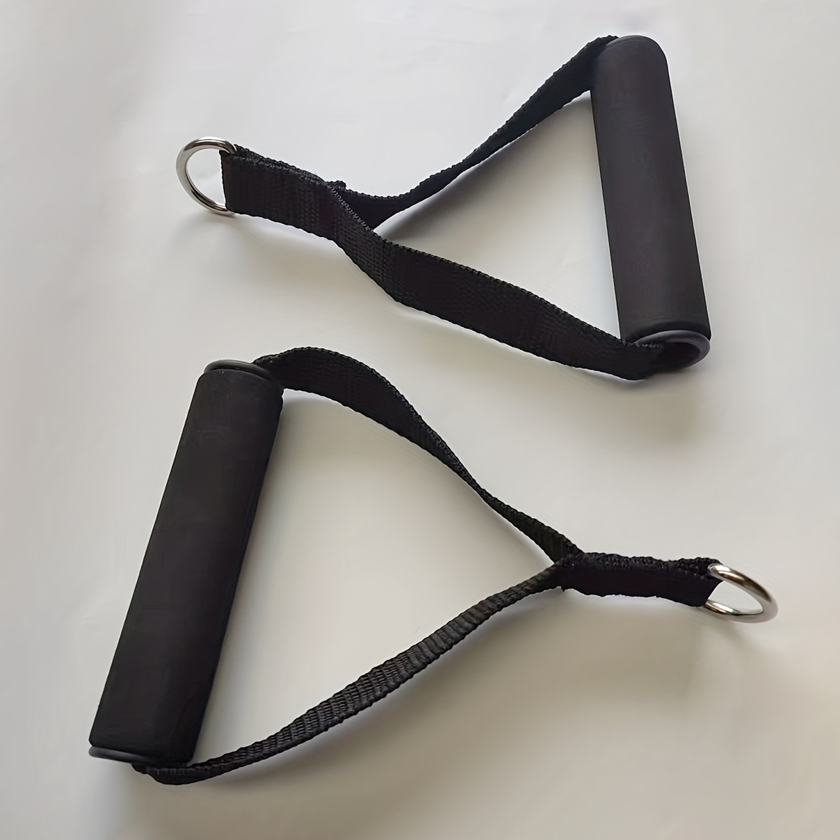 Accesorios para máquina de ejercicios para gimnasio, accesorio desplegable  de cuerda de tríceps/par de asas D/par de asas de ejercicio, entrenamiento