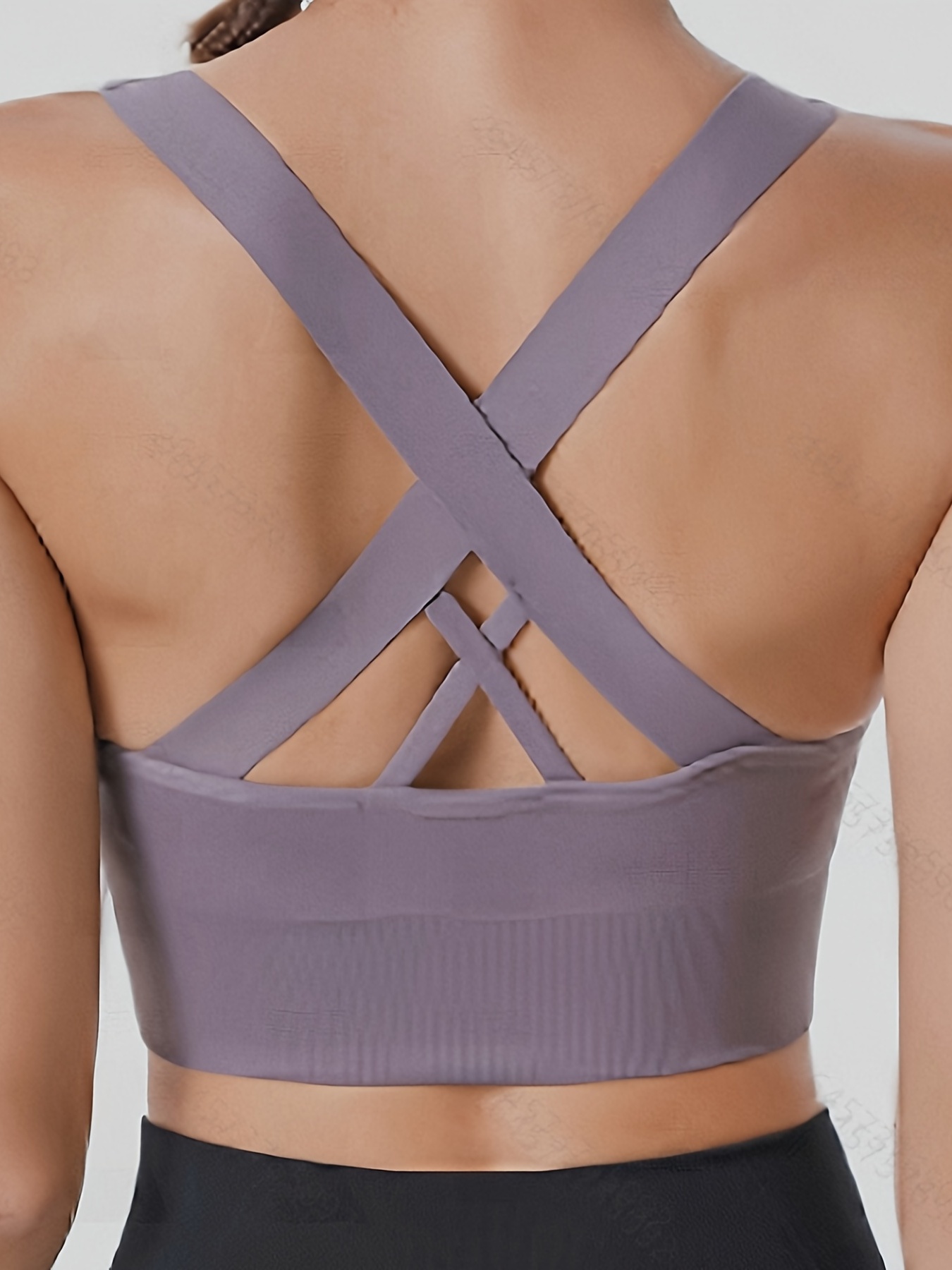 Back Criss Cross Sports Bralettes Comfort Quick drying - Temu Norway