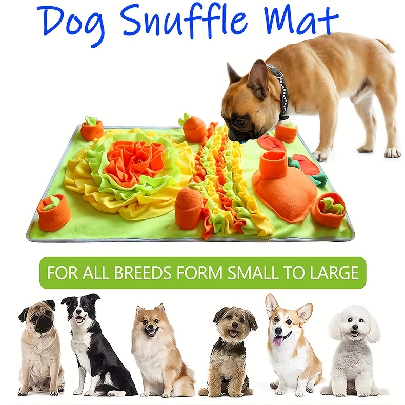 Snuffle Mat for Dogs, Interactive Feed Game, Non Slip Bottom Pad