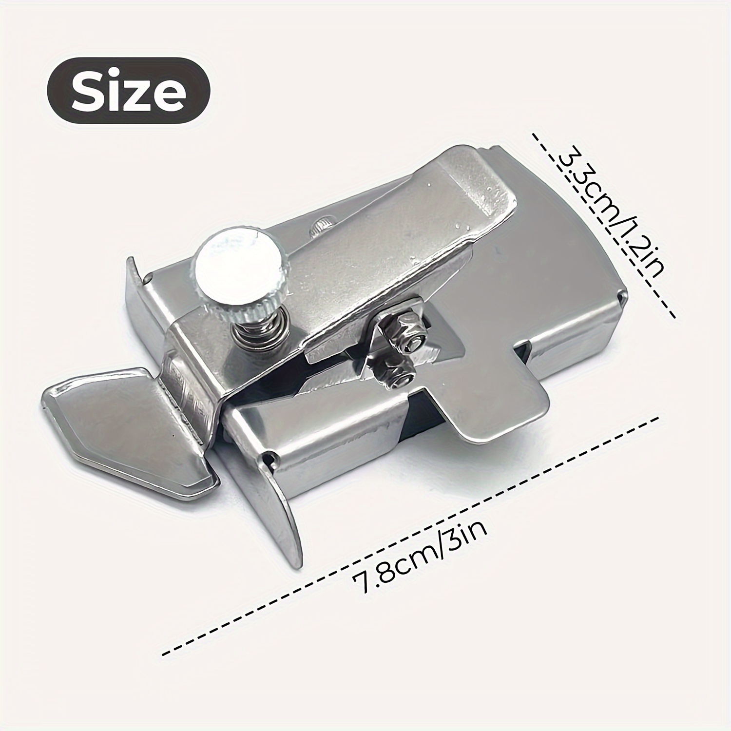 Magnetic Seam Guide with Bobbins Magnetic Sewing Guide with Clip Hemmer  Guide Hem Guide Seam Guide Ruler for Sewing Machine