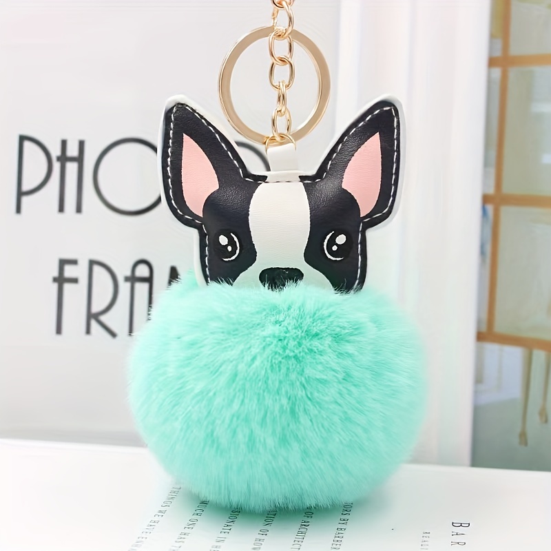 New French Bulldog Car Keychain For Women Girl Bag Pendant Trinket Car Key  Ring Key Chain Creative Keychain, Backpack Pendant, Bag Charms, Birthday  Gifts, Party Favors - Temu