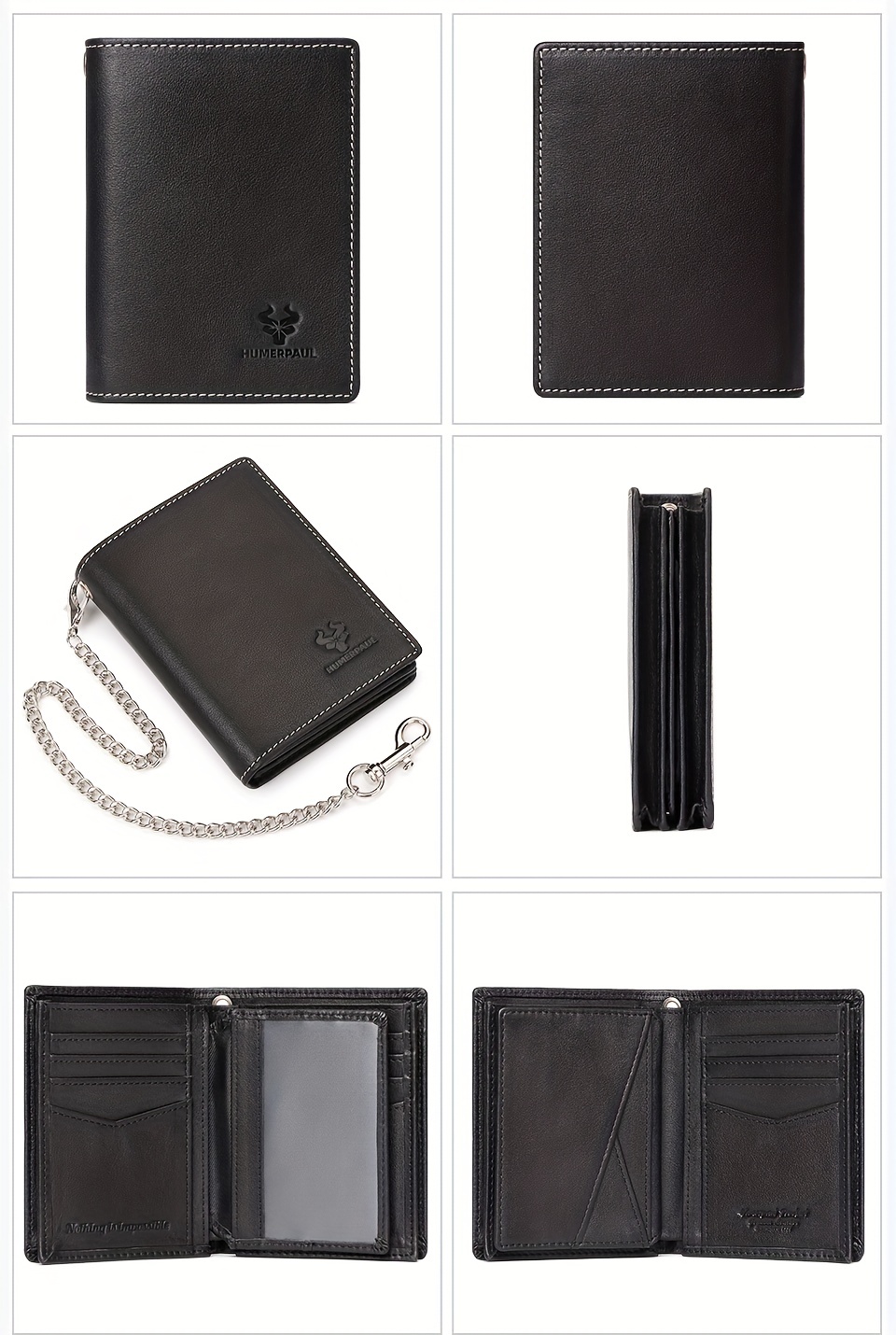 Wallets with chain - Black - men - 9 products