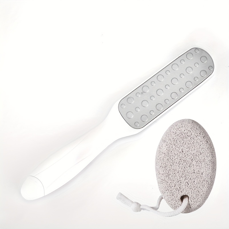 Hand and Foot Brush with pumice stone to Remove Dead Skin & Callus Stone Foot  Scrubber Pedicure Brush For Dead Skin