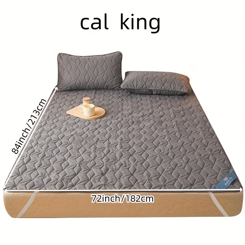 Mattress Cover and 2PCS Cushion Set