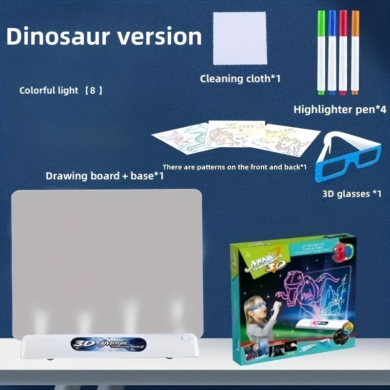 3d magic hot sale dinosaur drawing board