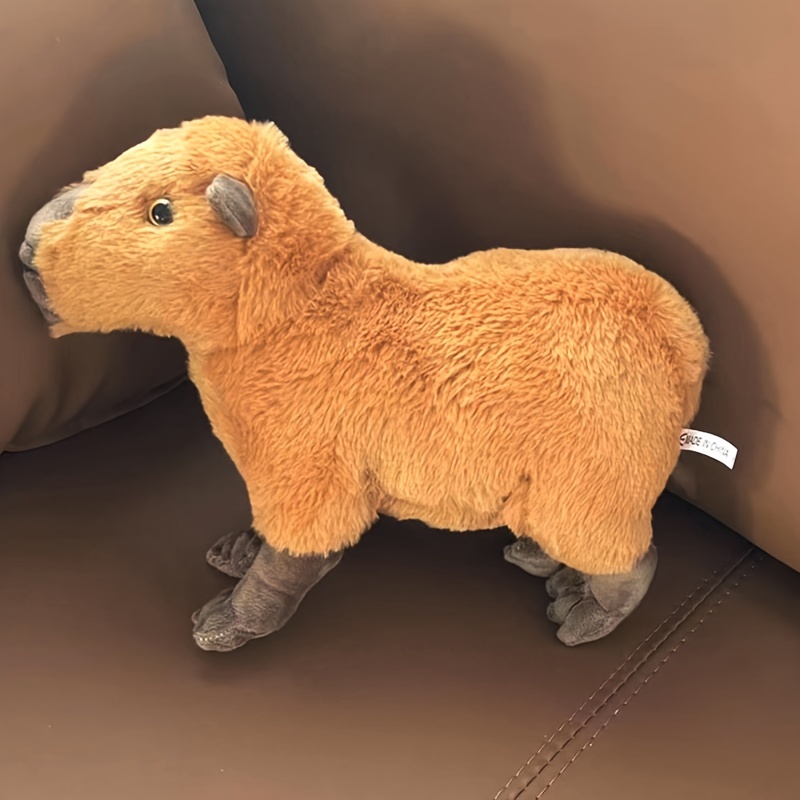Fofo Desenho Animado Animal Capybara Rodent Pelúcia Brinquedo Super Macio  Boneca De pelúcia Presente Kids