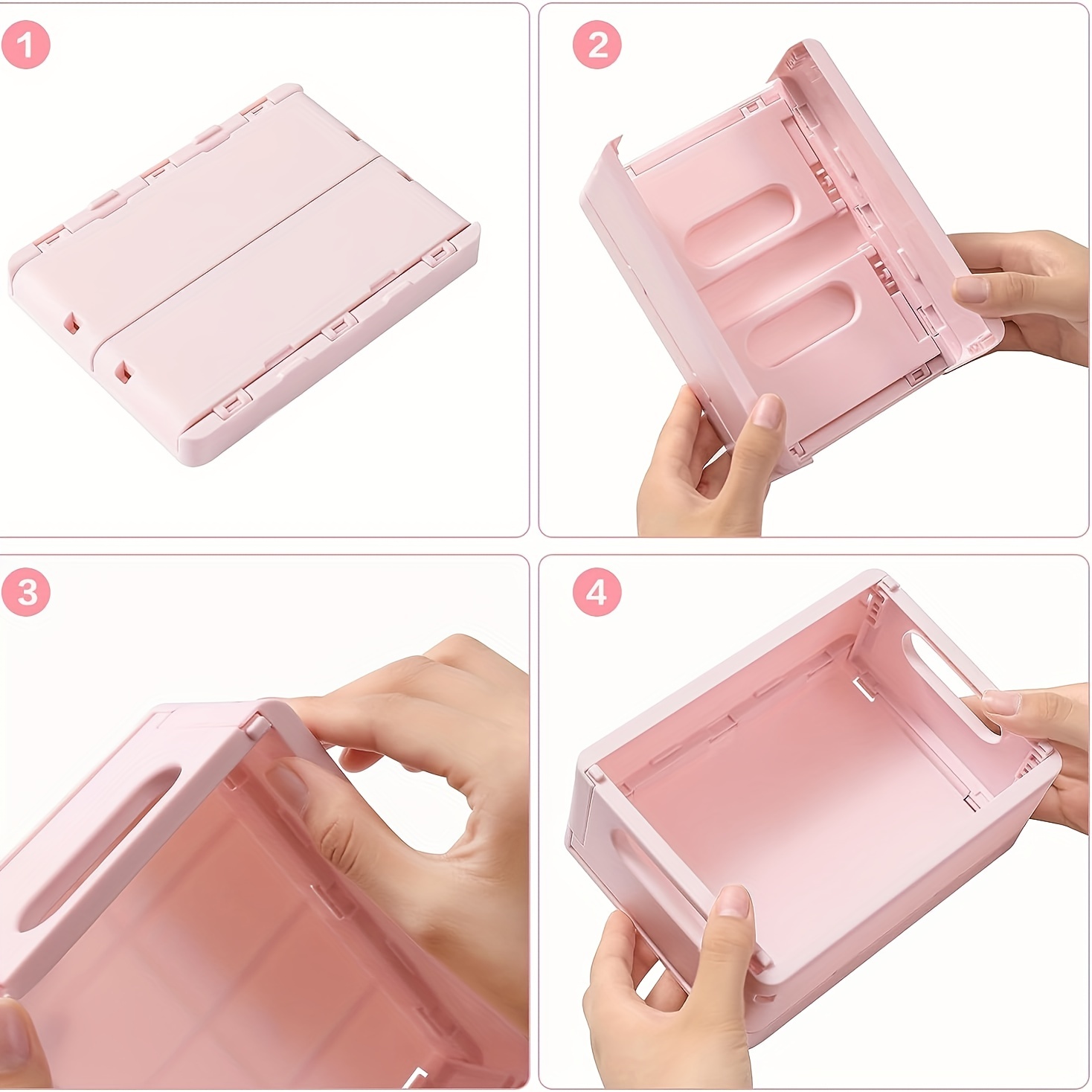 Cute Small Storage Box, Open-style Home Clothing Organizer