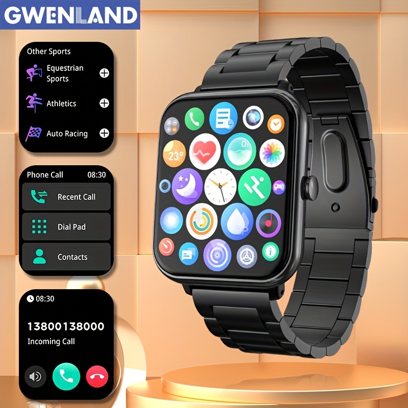 What is Smart Watch 1.32inch Mobile Watch Bt Calling NFC Music Control  Waterproof Reloj Smartwatch for Fitness Tracker