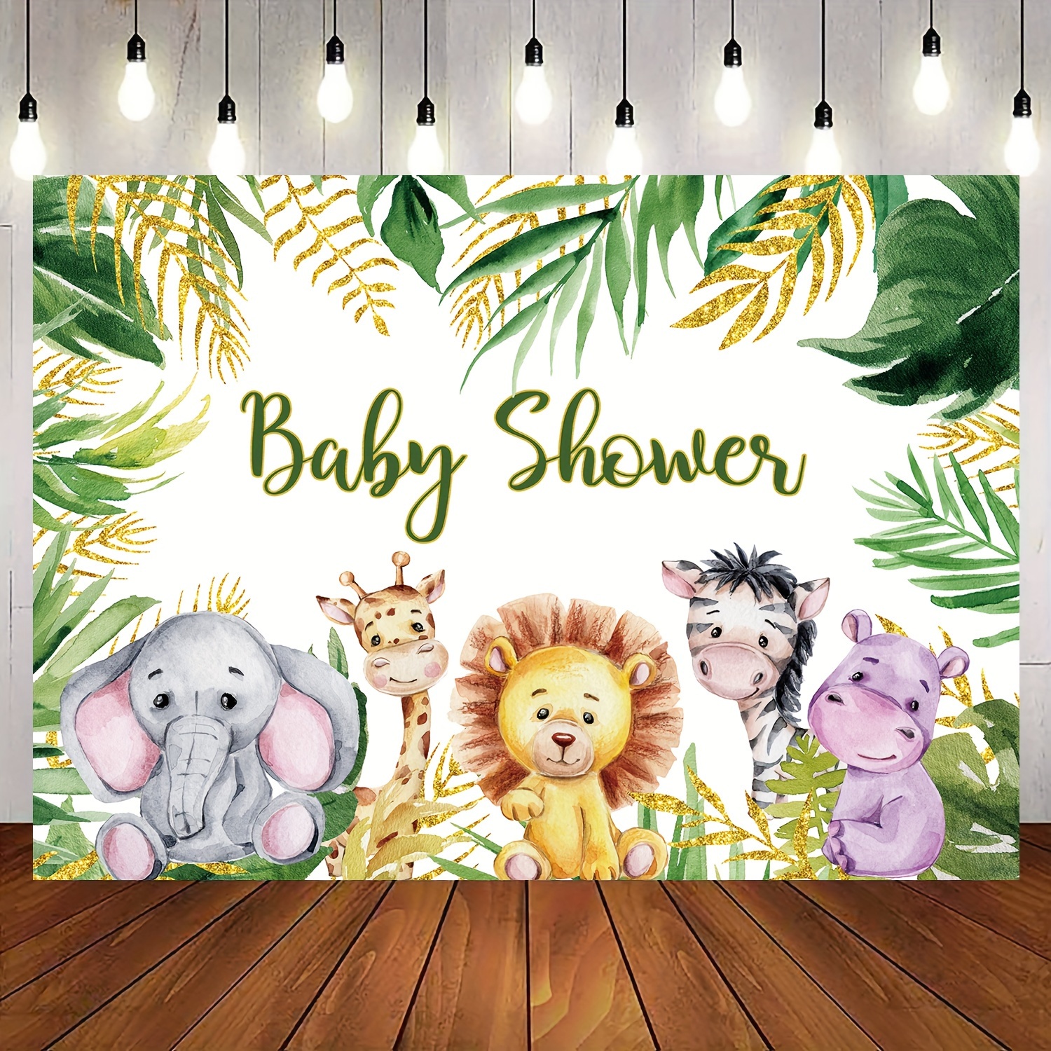 82 Piezas Decoración De Fiesta De Elefante Para Baby Shower - Temu