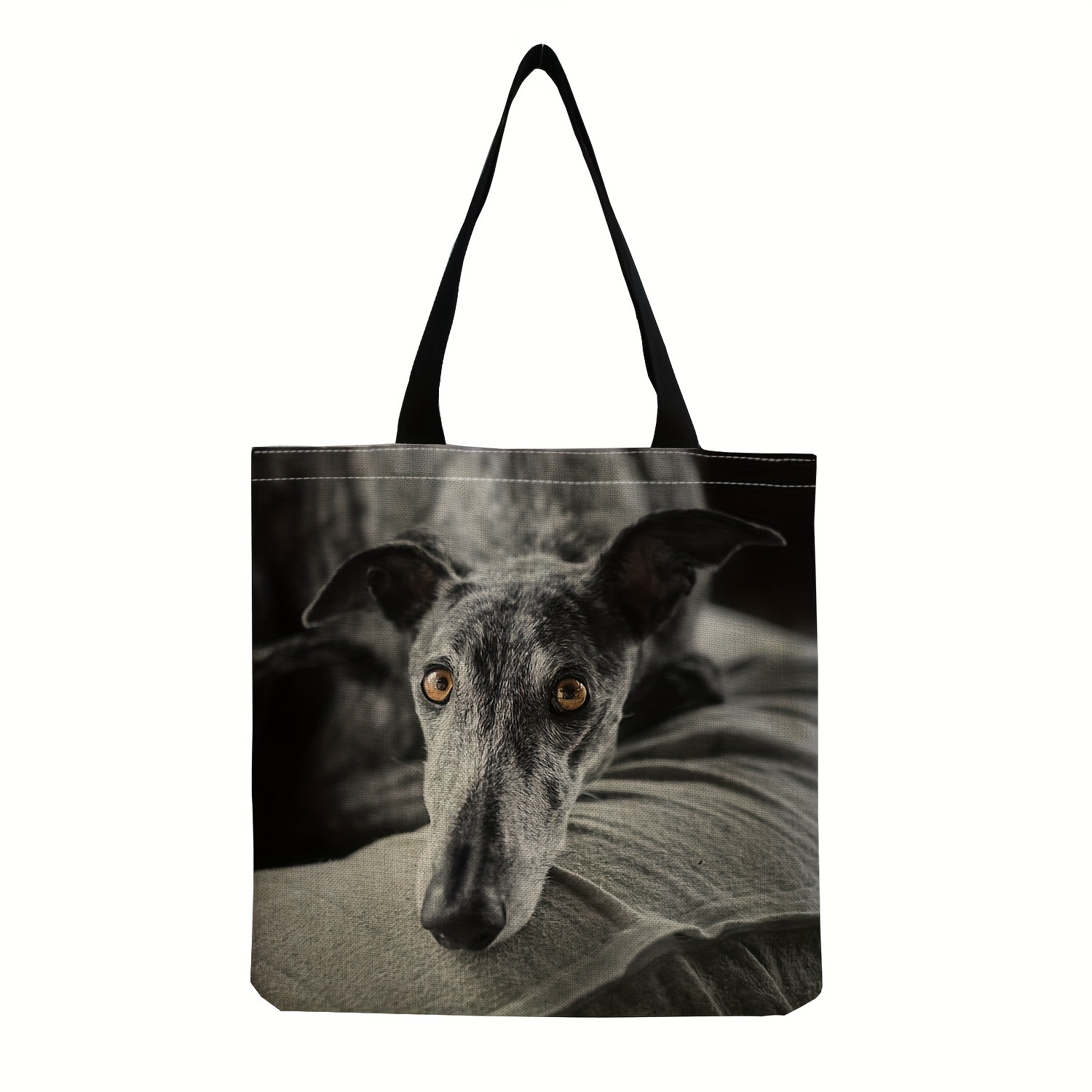 Large Capacity Tote Bag, Portable Reusable Shopping Bag, Perfect Handbag & Shoulder Bag For Travel, Beach