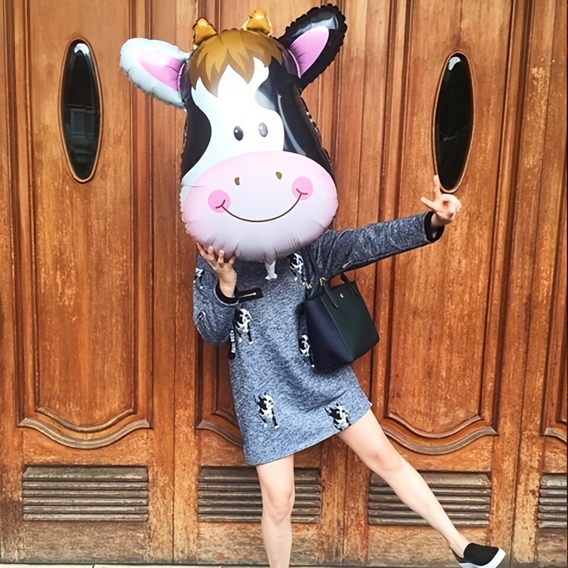 3pcs 24 Animal Head Balloons for Forest Animal Parties & Kids