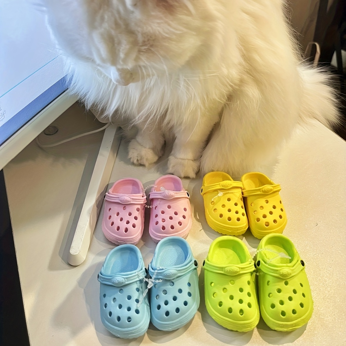 Pet Breathable And Comfortable Cat Shoes Cute Puppy Sandals - Temu