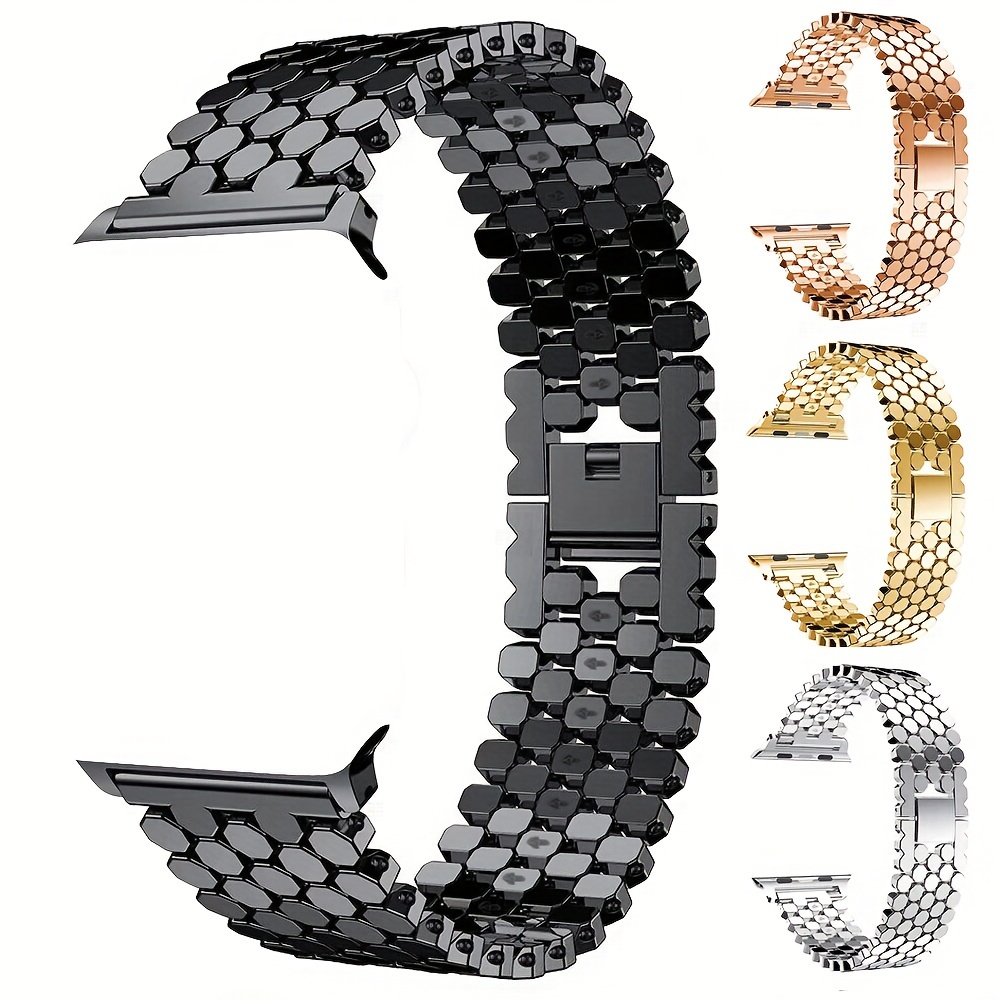 COMPATIBLE BRACELET APPLE Watch En Acier Inoxy 8/7 45Mm Bracelet