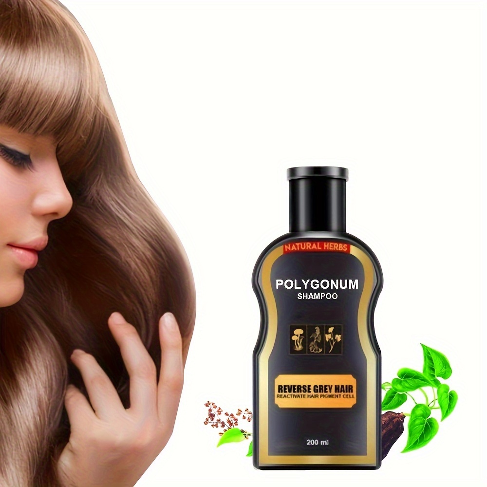 Polygonum Multiflorum Shampoo Soap, Schwarzes und Dickes Haar