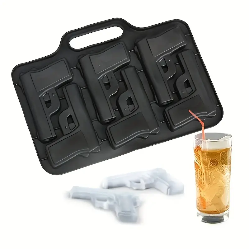 Ice Cube Tray 3D Rose Silicone Mold Ice Maker DIY Cool Whiskey Cocktail Mold  Bar Tools