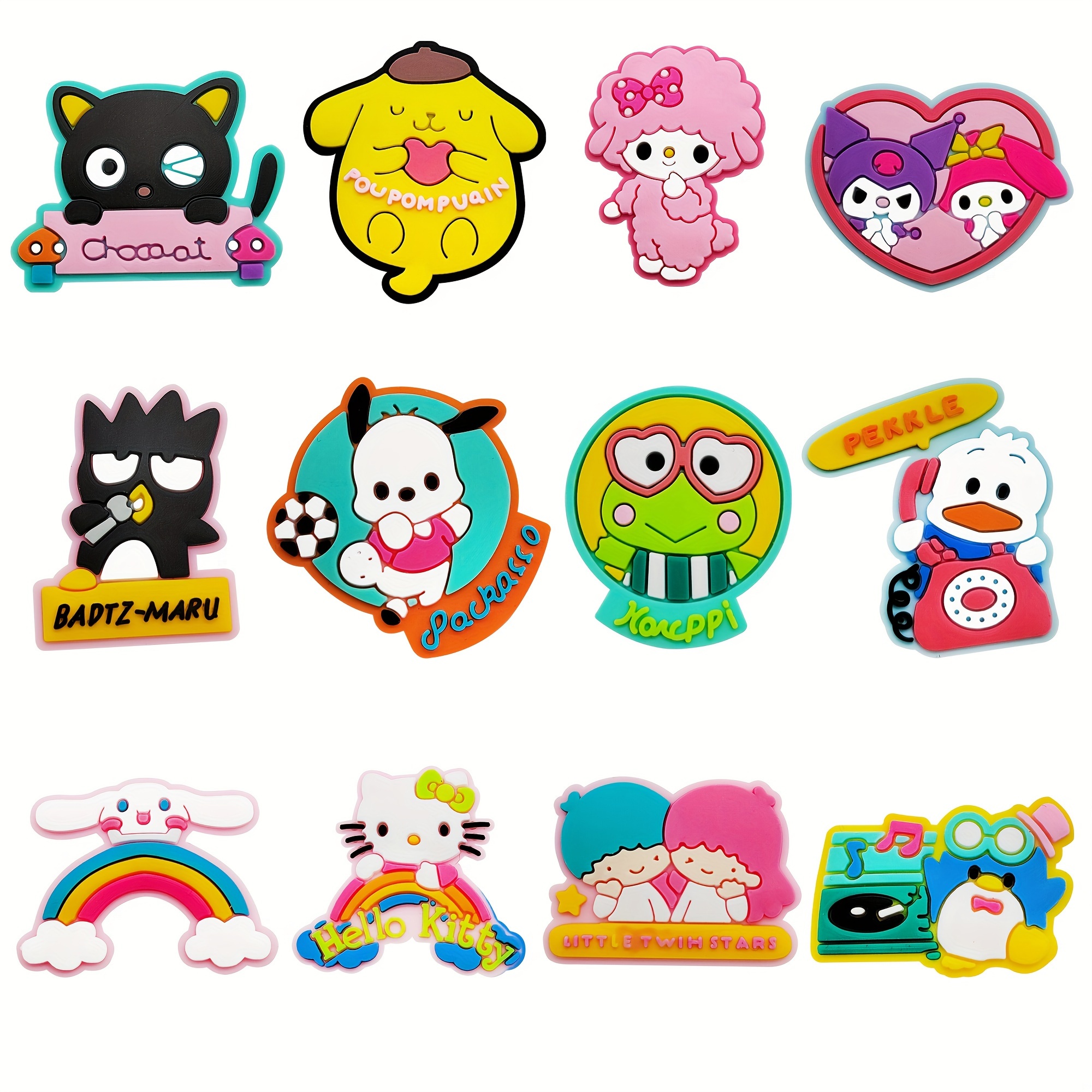 Anime Charms Wholesale Kuromi Charms Melody Cartoon Charms Shoe Accessories  Pvc Decoration Buckle Soft Rubber Fast Ship3402735 From Nrdf, $0.16