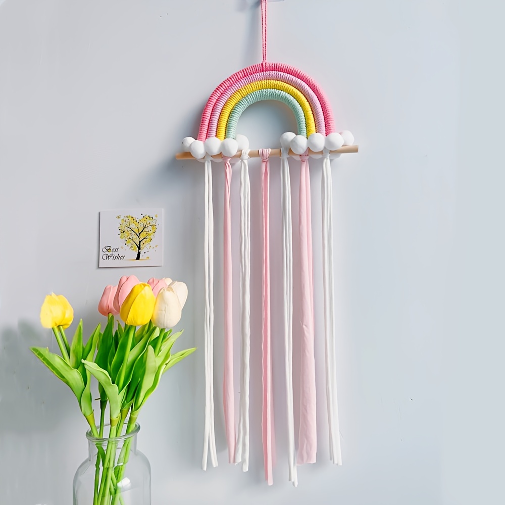Hanging Hair Clips And Storage Large Capacity Bohemian Style - Temu
