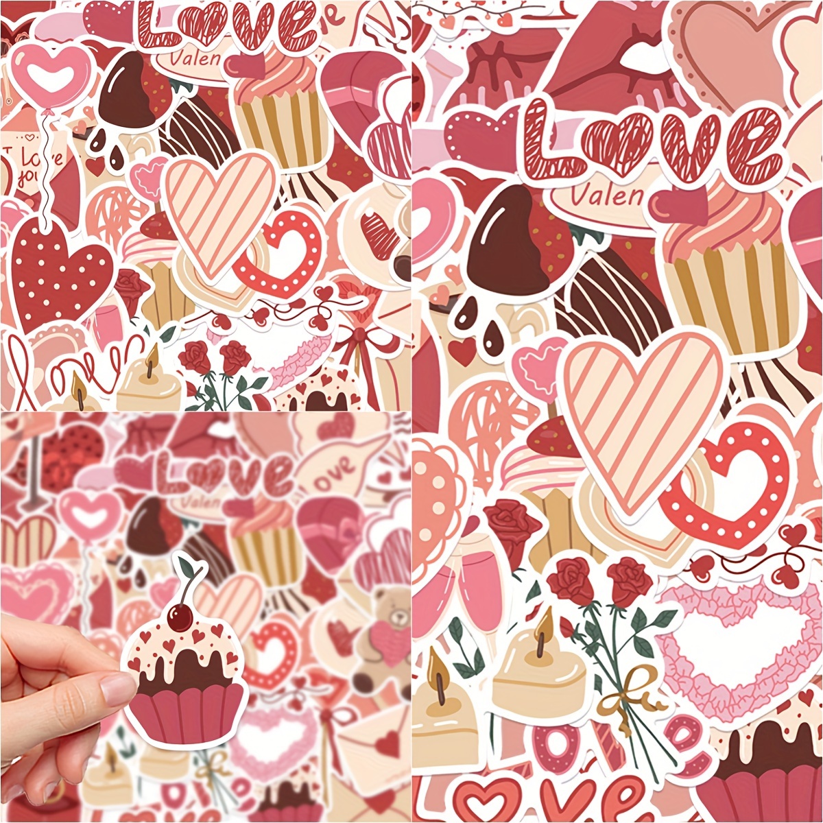 Valentine Stickers - Temu