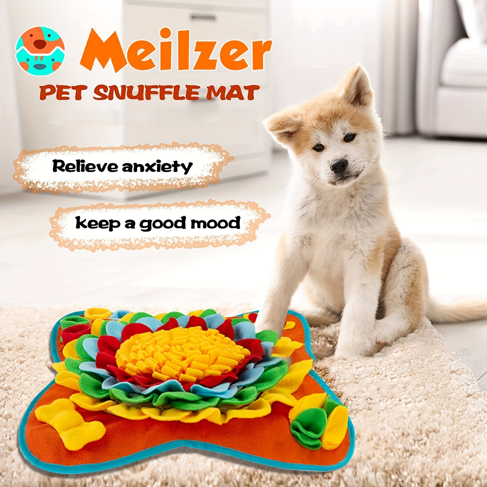 Pet Snuffle Mat: Stimulate Your Dog's Senses With - Temu