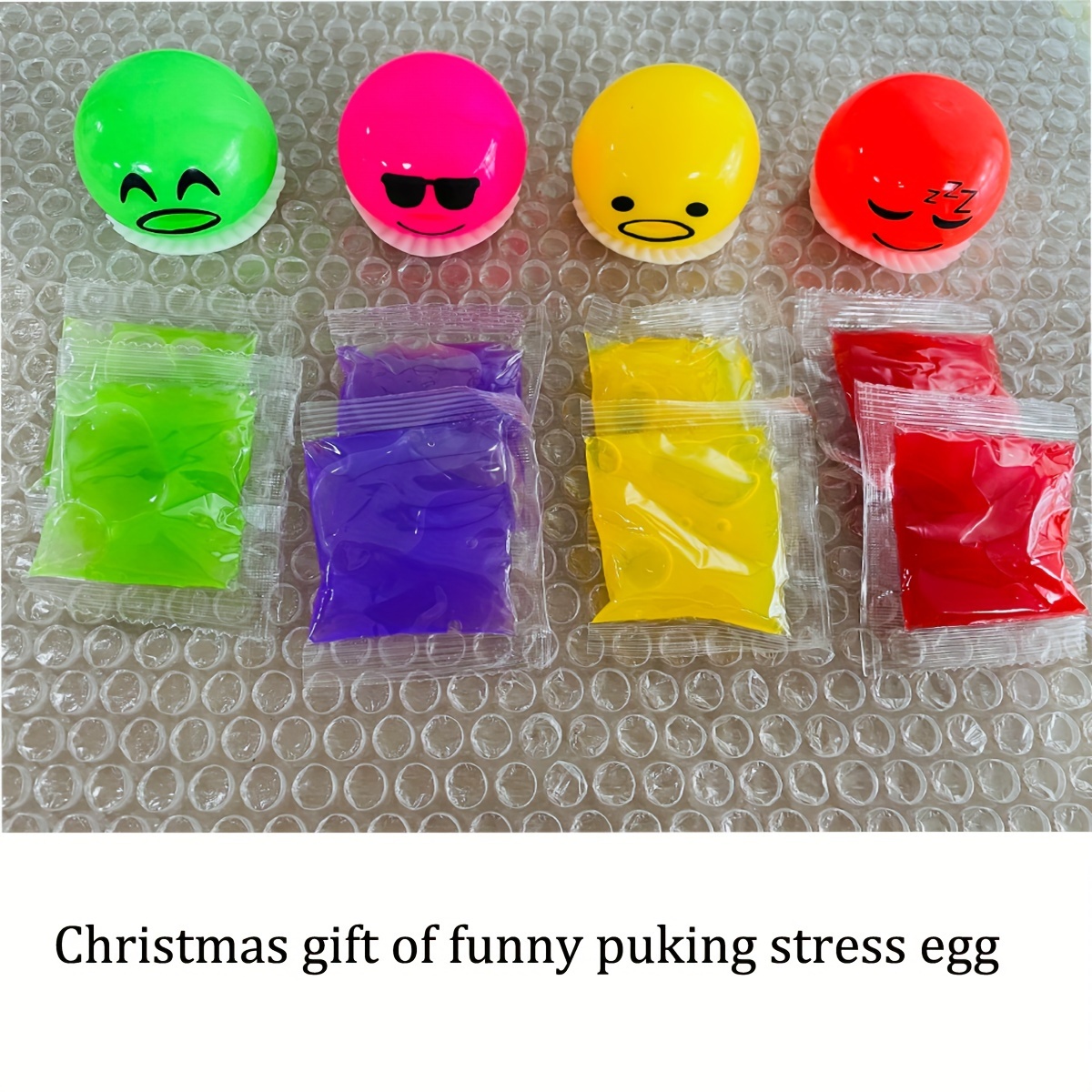 Slime Stress Egg Balls Vomiting Egg Stress Ball Puking Egg - Temu