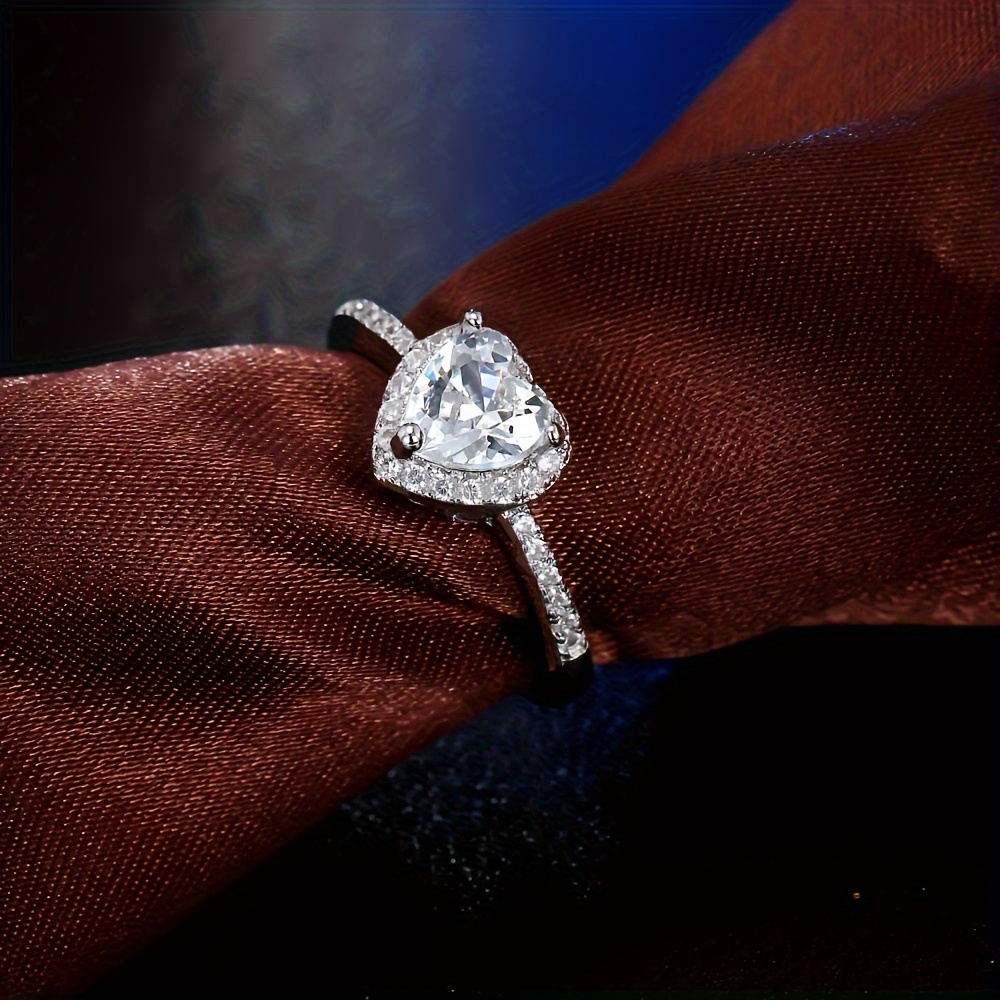 Engagement Ring Womens Rings Christmas Valentines Gift - Temu