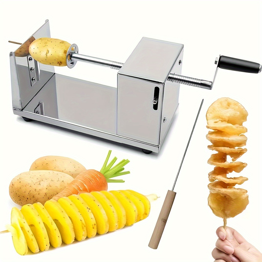 Stainless Steel Potato Slicer Potato Cutter French Fries Cutter Machine  Kitchen Manual Vegetable Cutter Kitchen Tools - AliExpress