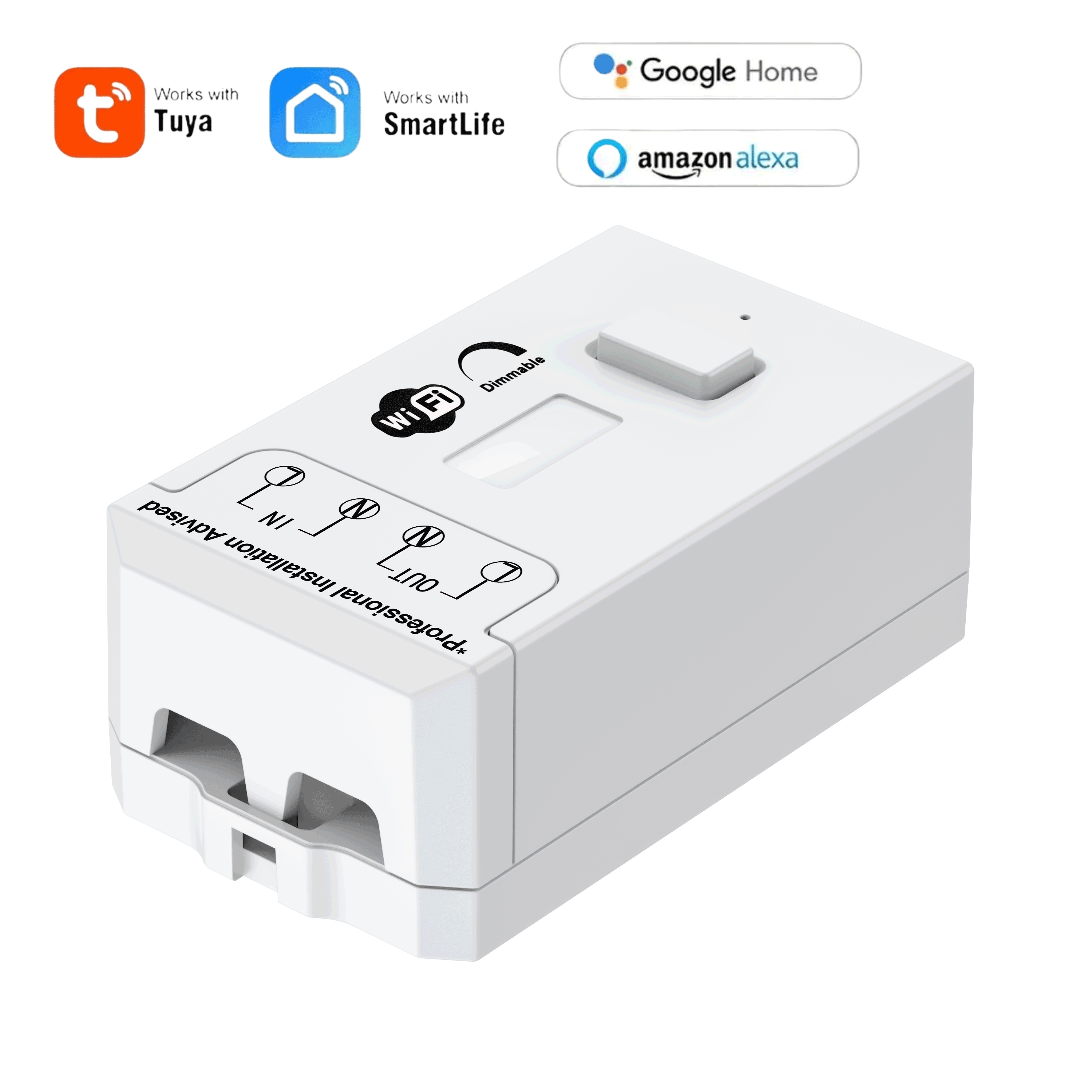 Modulo Interruttore Dimmer Smart Wifi 1pz Interruttore - Temu Italy